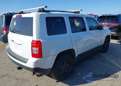 2016 Jeep Patriot Sport from USA, damaged, VIN 1C4NJPBA8GD528650